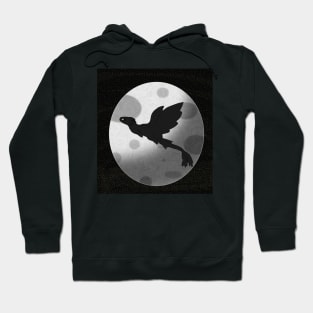 The Night Fury and the Moon (background ver.) Hoodie